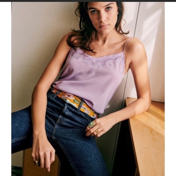 Sezane Tops - Sezane Palma Silk top